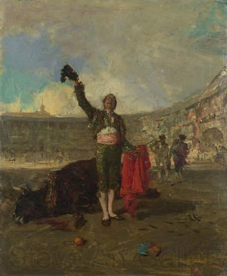 Mariano Fortuny y Marsal The Bull-Fighters Salute France oil painting art